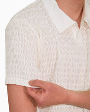 Brian Rush T-Shirt Polo FD203-MA330-PANNA