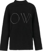 Off-White Maglieria OWHE020F19F98091 1001 - SanShopLuxury - -50%, 2019, 42, Abbigliamento, Autunno/Inverno, Donna, FW19, Maglieria, Nero, Off-White, Outlet, Ultimo