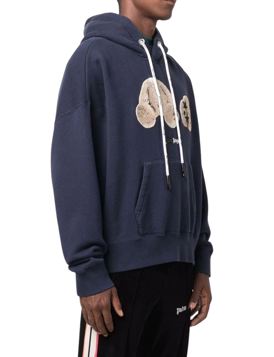 Inverno, Blu, Con Cappuccio, Felpa, FW21, M, Outlet, Palm Angels, Ultimo, Uomo