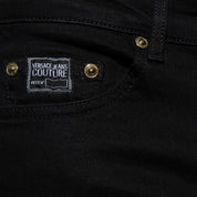 Versace Jeans Couture Jeans 75GAB5S0 CDW00 - SanShopLuxury - 2023, 48, 52, Abbigliamento, Autunno/Inverno, FW23, Idoneo, Jeans, Nero, Outlet, Uomo, Versace Jeans Couture