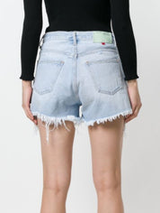 Off-White Short OWYC001R18386021 7101 - SanShopLuxury - -50%, 2018, 41, 43, 44, Abbigliamento, Azzurro, Blu, Donna, Off-White, Outlet, Primavera/Estate, Short, SS18