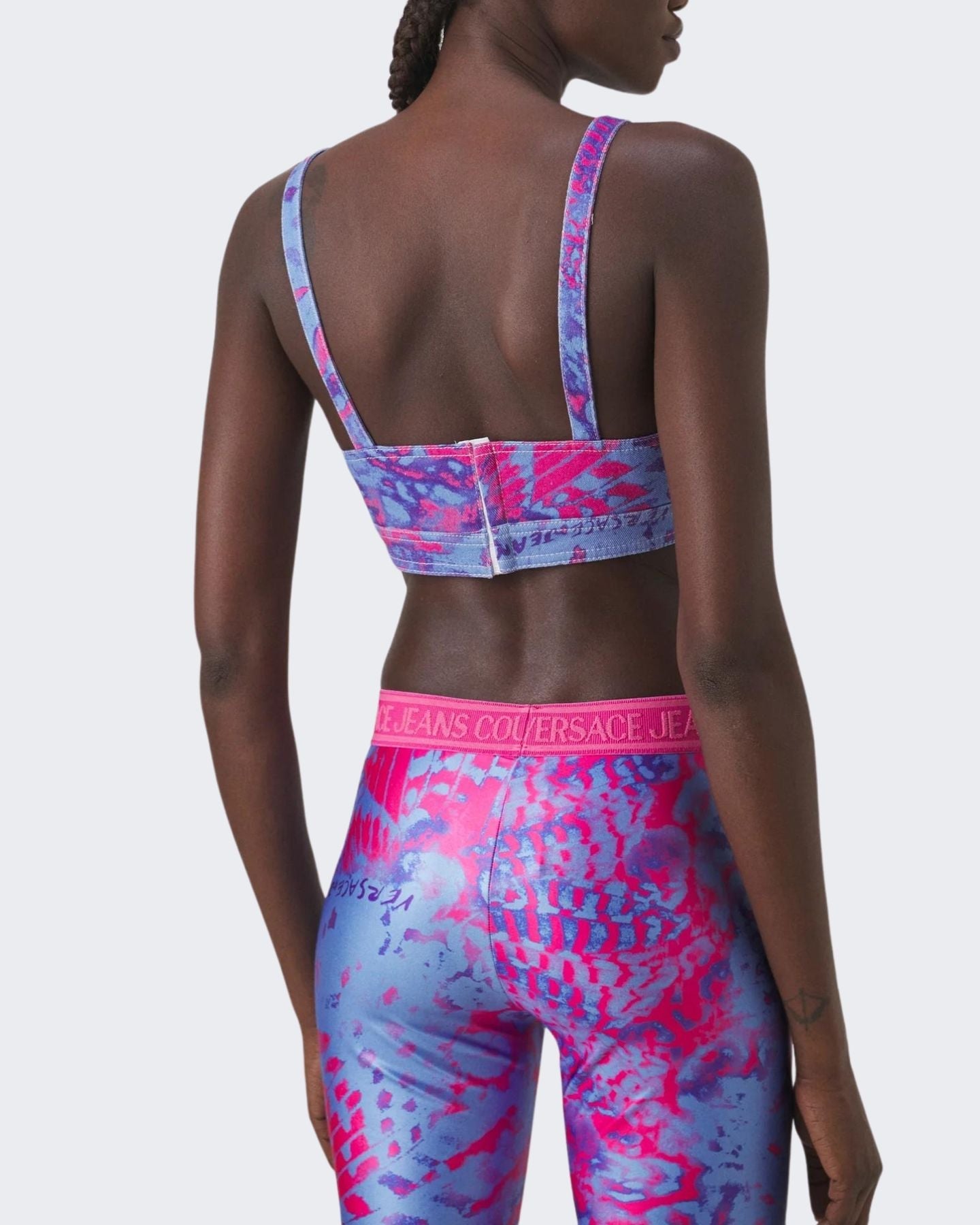 Versace Jeans Couture Top 76HAM258/ES106L54261 - SanShopLuxury - 2024, 40, 42, Abbigliamento, Blu, Donna, Idoneo, jeans, Outlet, Primavera/Estate, SS24, Top, Versace Jeans Couture