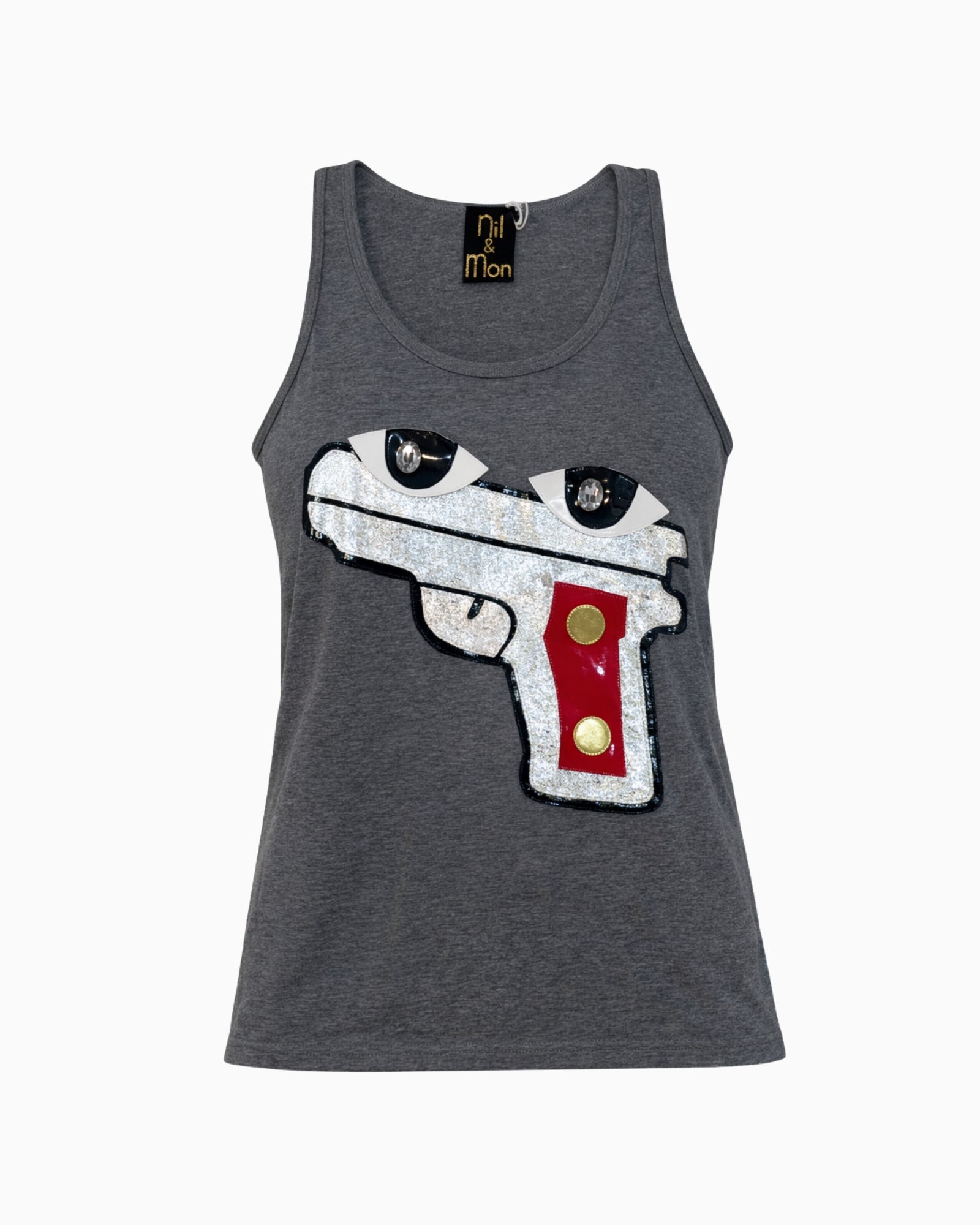 Nil & Mon T-Shirt TANK PISTOL