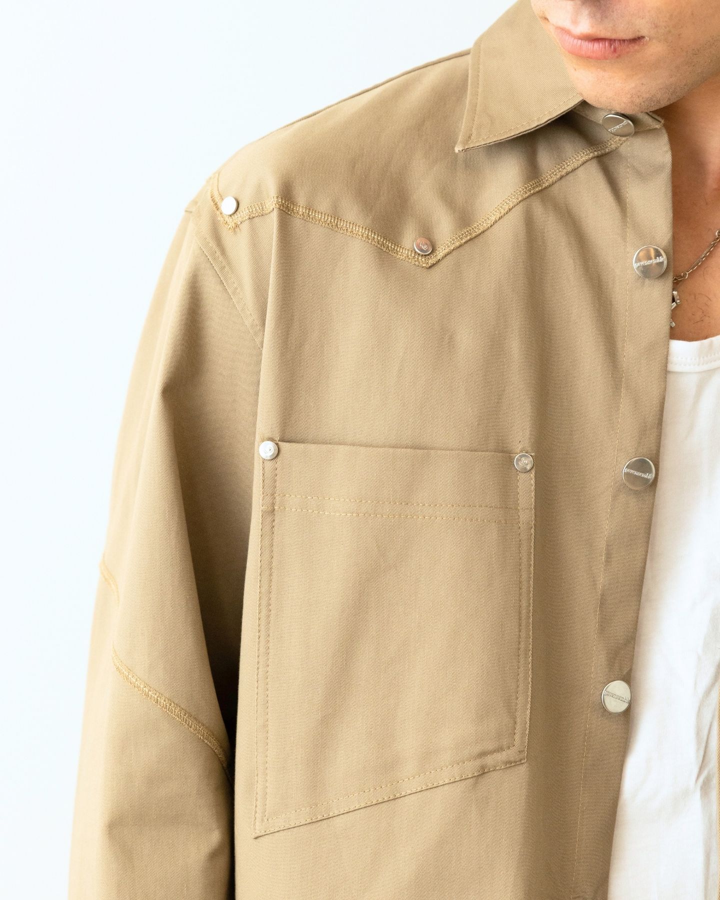 Gavensemble Camicia SHIRT30-BG - SanShopLuxury - 2024, Abbigliamento, Autunno/Inverno, Beige, Camicia, Continuativo, FW24, Gavensemble, Idoneo, L, M, Outlet, Primavera/Estate, S, Uomo, XL, XXL