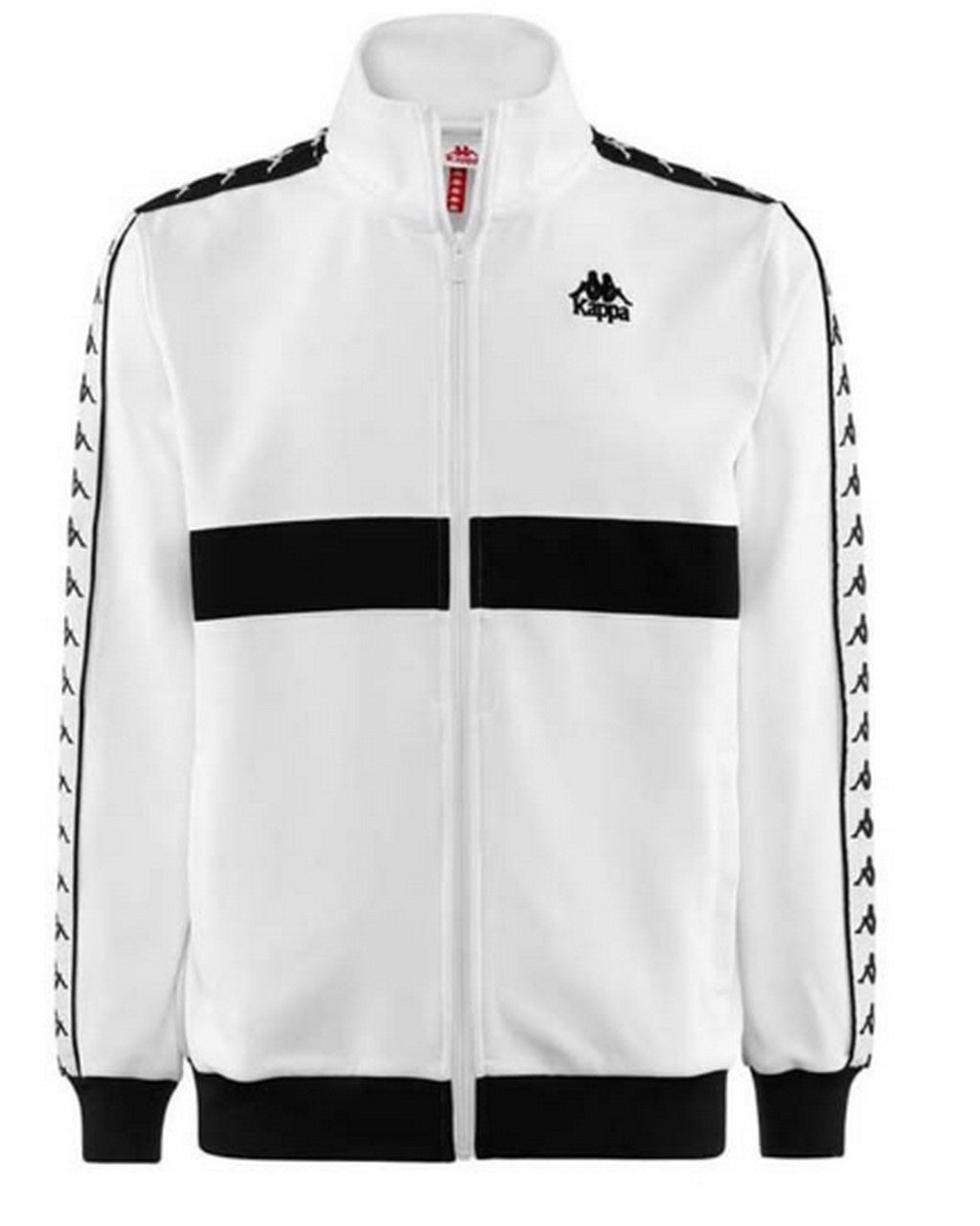 Kappa Felpa 304IEU0 904 - SanShopLuxury - -50%, 2019, Abbigliamento, Bianco, Felpa, Kappa, Outlet, Primavera/Estate, S, SS19, Ultimo, Uomo, Zip