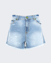 Barrow Short S4BWWOSH121/126 - SanShopLuxury - 2024, 38, 40, 42, 44, Abbigliamento, Barrow, Blu, Donna, Idoneo, jeans, Outlet, Primavera/Estate, Short, SS24