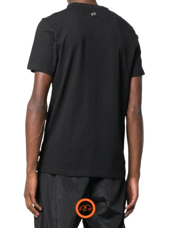 Philipp Plein T-Shirt MTK2665PJY002N - SanShopLuxury - -50%, 2018, Abbigliamento, Autunno/Inverno, FW18, Nero, Outlet, Philipp Plein, T-Shirt, Ultimo, Uomo, XXL