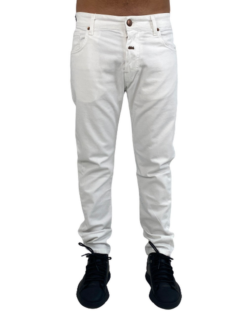 404 Not Found Jeans KENN224 02 - SanShopLuxury - -50%, 2019, 404 Not Found, 46, 47, Abbigliamento, Autunno/Inverno, Bianco, Jeans, Outlet, SS19, Uomo