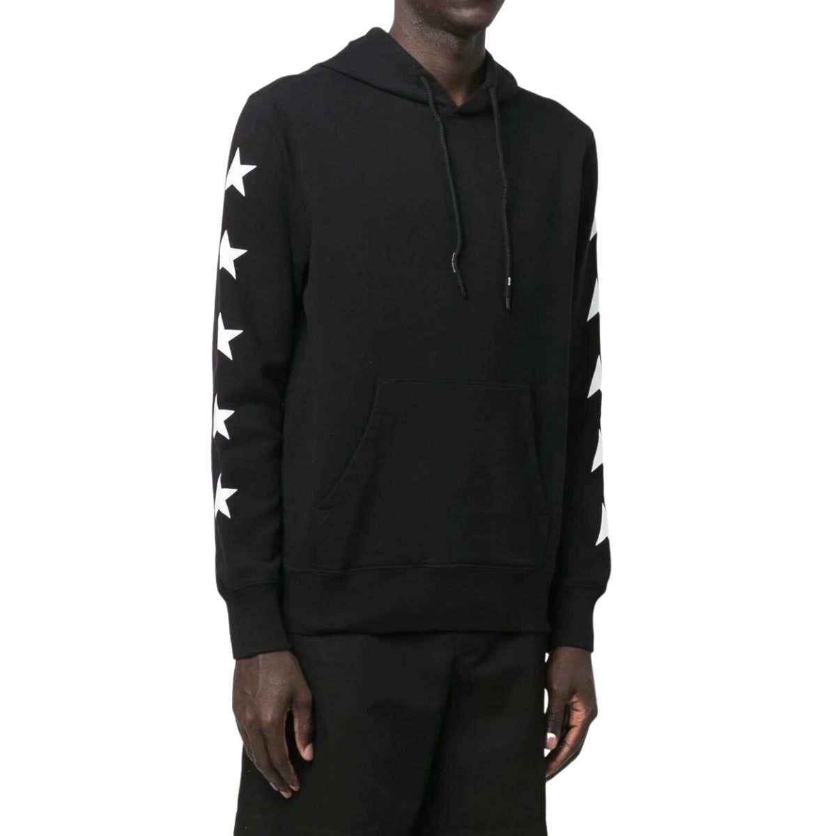 Golden Goose Felpa GMP01224/P00053480203 - SanShopLuxury - 2023, Abbigliamento, Autunno/Inverno, Carry Over, Con Cappuccio, Continuativo, Felpa, Golden Goose, Idoneo, M, Nero, Nero-Bianco, New, Primavera/Estate, S, Uomo, XL