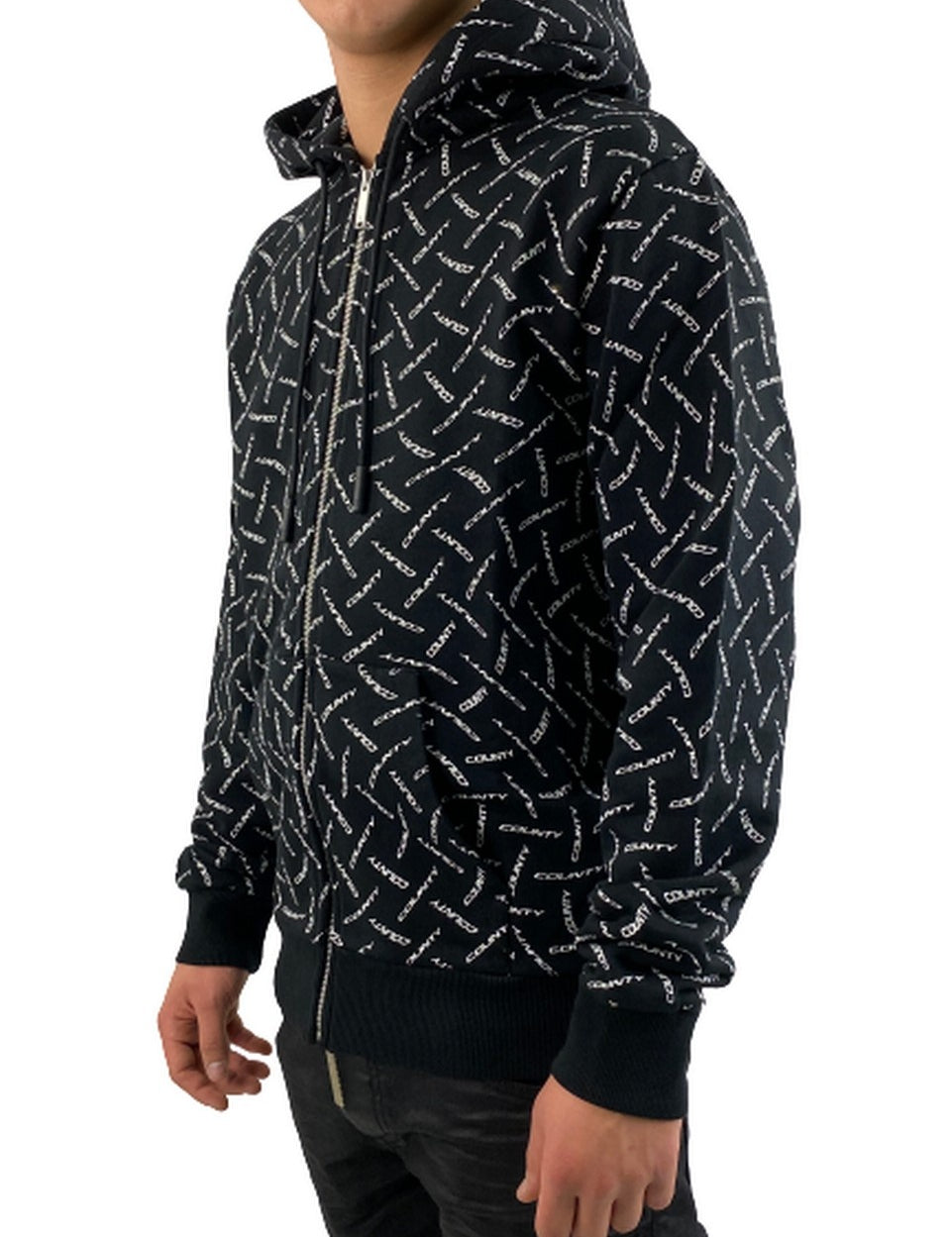 Inverno, Con Cappuccio, Felpa, FW20, M, Marcelo Burlon, Nero, Outlet, S, Uomo, XL