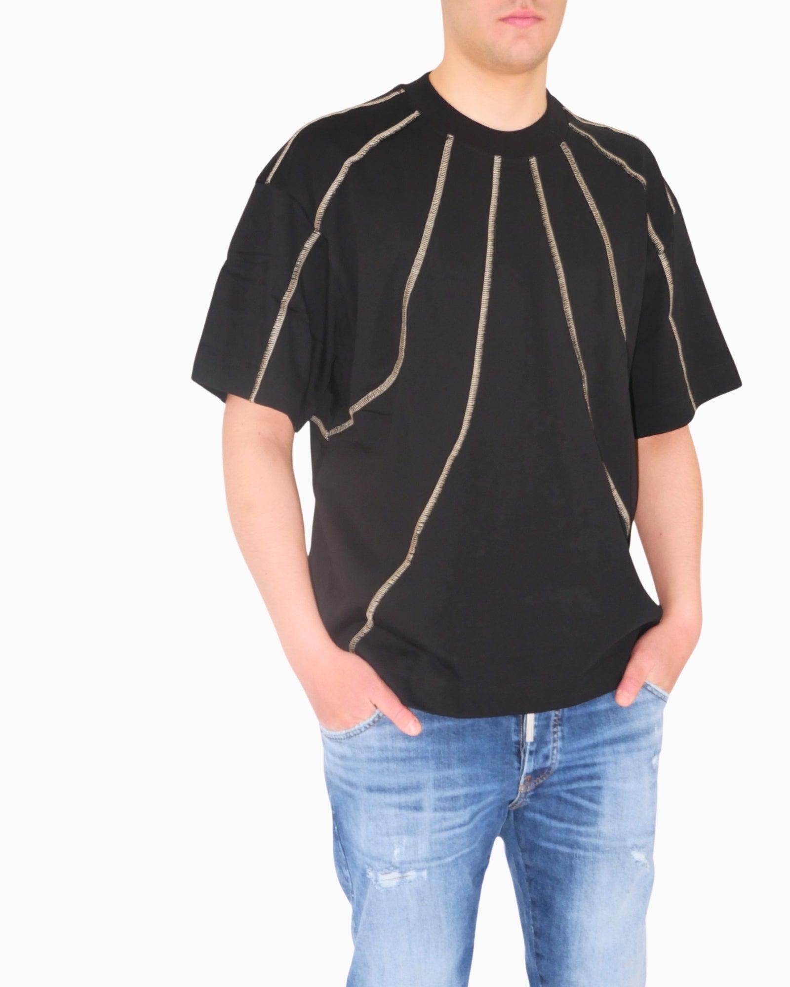 Stay Street T-Shirt T5001-N - SanShopLuxury - 2025, Abbigliamento, Idoneo, L, M, Nero, New, Primavera/Estate, S, SS25, Stay Street, T-Shirt, Uomo, XL, XXL, XXXL