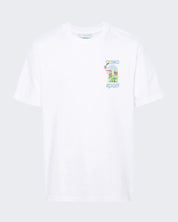 Casablanca T-Shirt MS24JTS00101 - SanShopLuxury - 2024, Abbigliamento, Bianco, Casablanca, Donna, M, Outlet, Primavera/Estate, S, SS24, Stellato, T-Shirt, Ultimo, UNISEX, Uomo