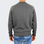 Dik Tat Maglieria DK87019 - SanShopLuxury - -50%, 2020, Abbigliamento, Autunno/Inverno, Dik Tat, FW20, Girocollo, Grigio, L, M, Maglieria, Marrone, Outlet, S, Uomo, XL