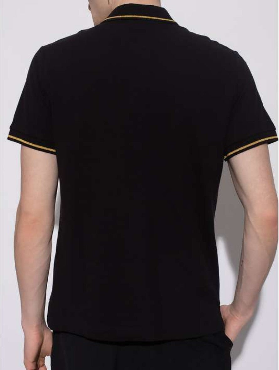 Versace Jeans Couture T-Shirt Polo 72GAGT01 - SanShopLuxury - 2022, Abbigliamento, Bianco, L, Nero, Outlet, Primavera/Estate, SS22, T-Shirt Polo, Uomo, Versace Jeans Couture, XL