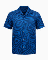 Island Coco Camicia ICU614-SAFARI BLU