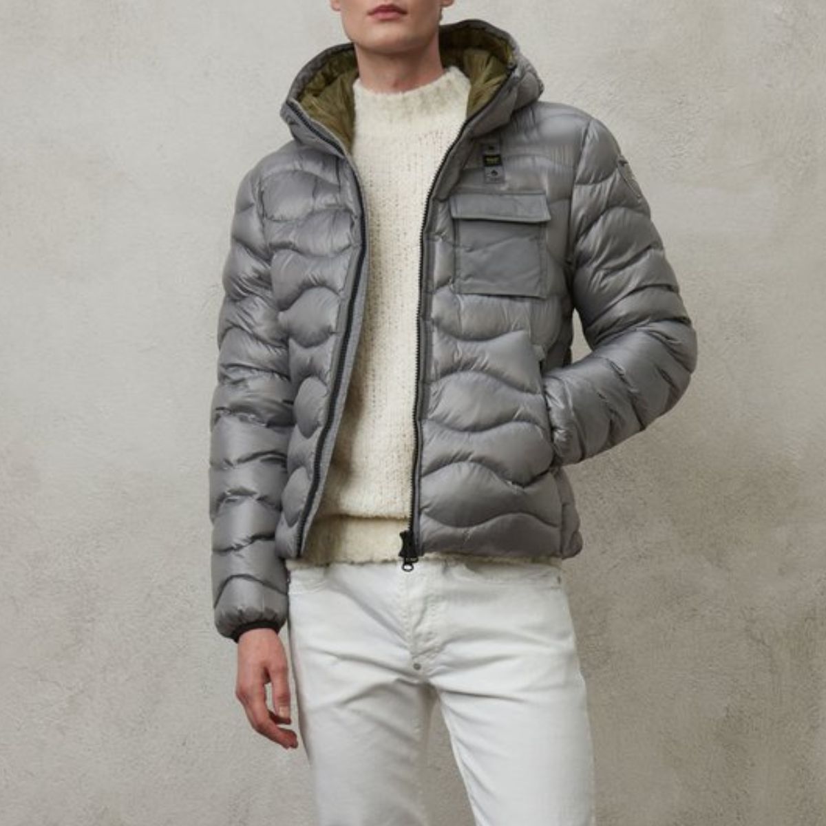 Inverno, Bianco, Blauer, Bryant, FW23, Giubbino, Grigio, L, M, Nero, Outlet, S, Uomo, XL, XXL, XXXL