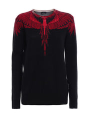 Marcelo Burlon Maglieria CWHA022E17520002 1088 - SanShopLuxury - -70%, 2017, Abbigliamento, Autunno/Inverno, Donna, FW17, Maglieria, Marcelo Burlon, Nero, Outlet, Ultimo, XS