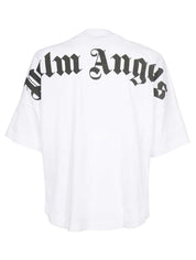 T-Shirt Palm Angels PMAA002C99JER001 - SanShopLuxury - Abbigliamento, Autunno/Inverno, Bianco, Carry Over, Continuativo, L, New, Palm Angels, Primavera/Estate, Stellato, T-Shirt, Uomo, XL, XS