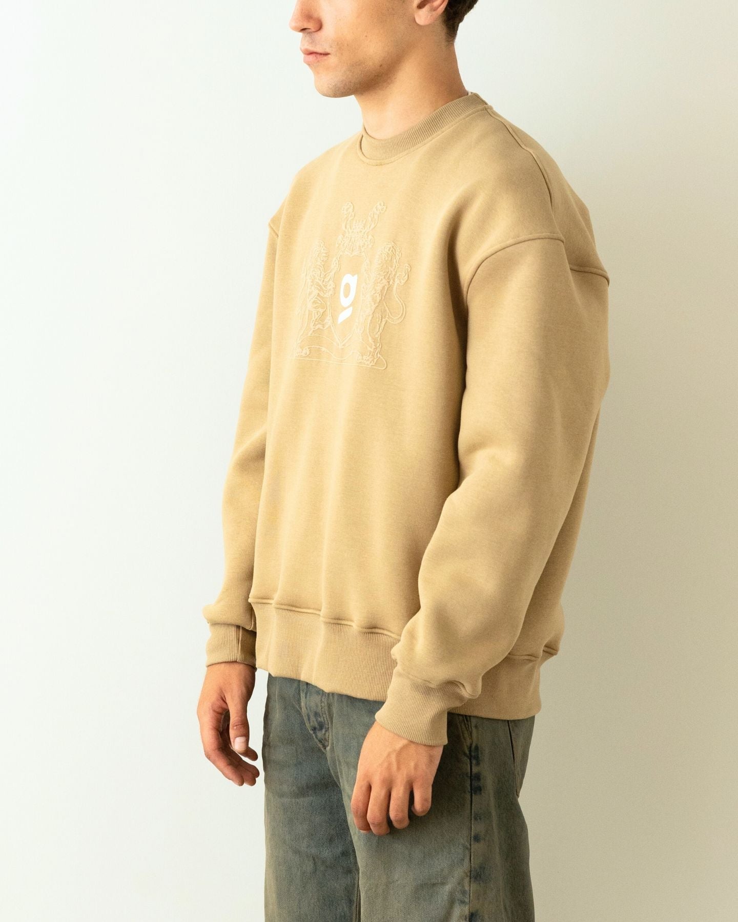 Gavensemble Felpa SWEAT110-BG - SanShopLuxury - 2024, Abbigliamento, Autunno/Inverno, Beige, Felpa, FW24, Gavensemble, Idoneo, L, M, Outlet, S, Uomo, XL, XXL