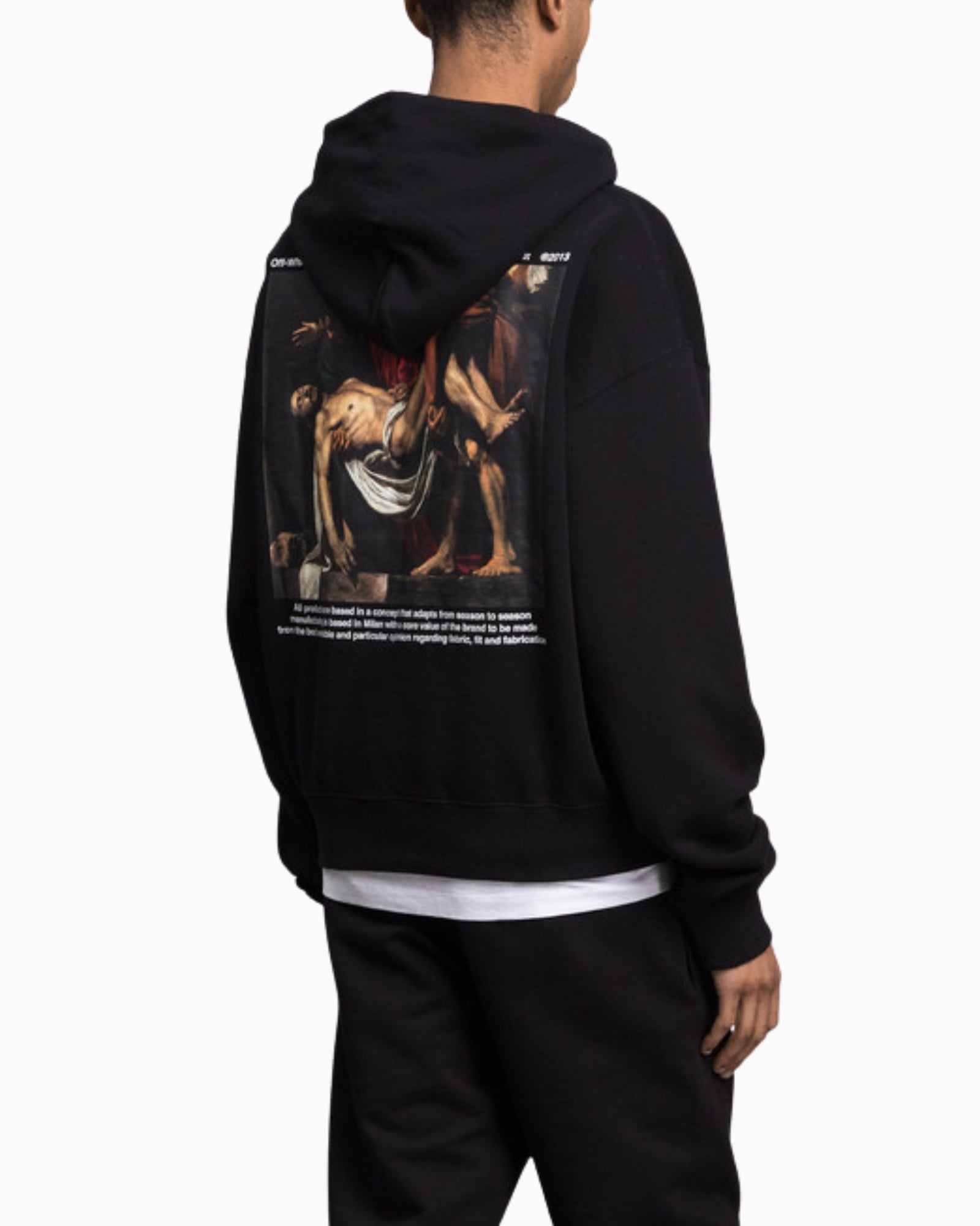 Off-White Felpa OMBB037C99FLE010