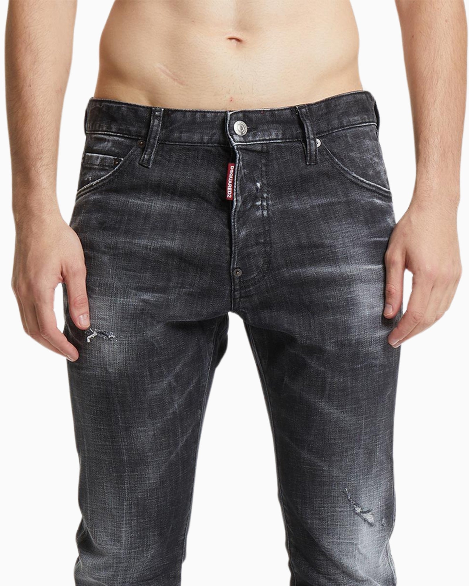 Dsquared2 Jeans S74LB1724/S30357900 - SanShopLuxury - 2025, 46, 48, 50, 52, Abbigliamento, Autunno/Inverno, Dsquared2, FW25, Idoneo, Jeans, Nero, New, Uomo