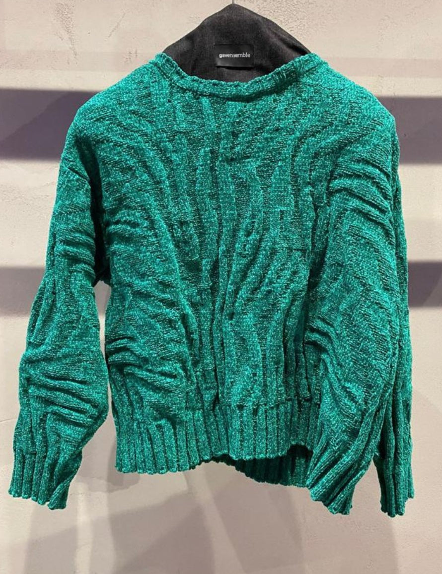 Inverno, FW22, Gavensemble, Idoneo, L, Maglieria, Outlet, Uomo, Verde, XL, XXL