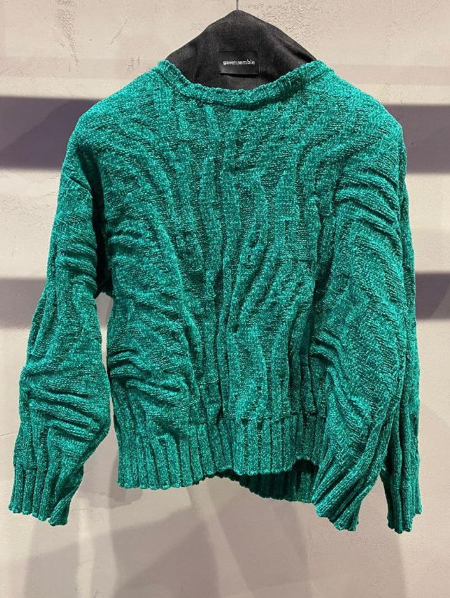 Gavensemble Maglieria JUMP0200 - SanShopLuxury - 2022, Abbigliamento, Autunno/Inverno, FW22, Gavensemble, Idoneo, L, Maglieria, Outlet, Uomo, Verde, XL, XXL