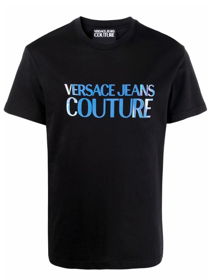 Versace Jeans Couture T-Shirt 72GAHP02 - SanShopLuxury - 2022, Abbigliamento, Nero, Outlet, Primavera/Estate, SS22, T-Shirt, Ultimo, Uomo, Versace Jeans Couture, XL
