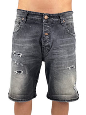 404 Not Found Short KEN B248 B248 - SanShopLuxury - -50%, 2018, 404 Not Found, 44, 45, 46, 47, 48, 52, 54, Abbigliamento, Nero, Outlet, Primavera/Estate, Short, SS18, Uomo