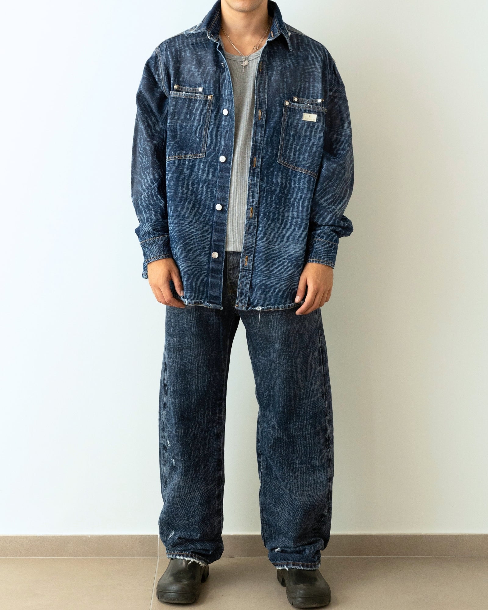 Gavensemble Jeans BAGGY130 - SanShopLuxury - 2024, 44, 46, 48, 50, 52, 54, Abbigliamento, Autunno/Inverno, Blu, Continuativo, FW24, Gavensemble, Idoneo, Jeans, Outlet, Primavera/Estate, Uomo