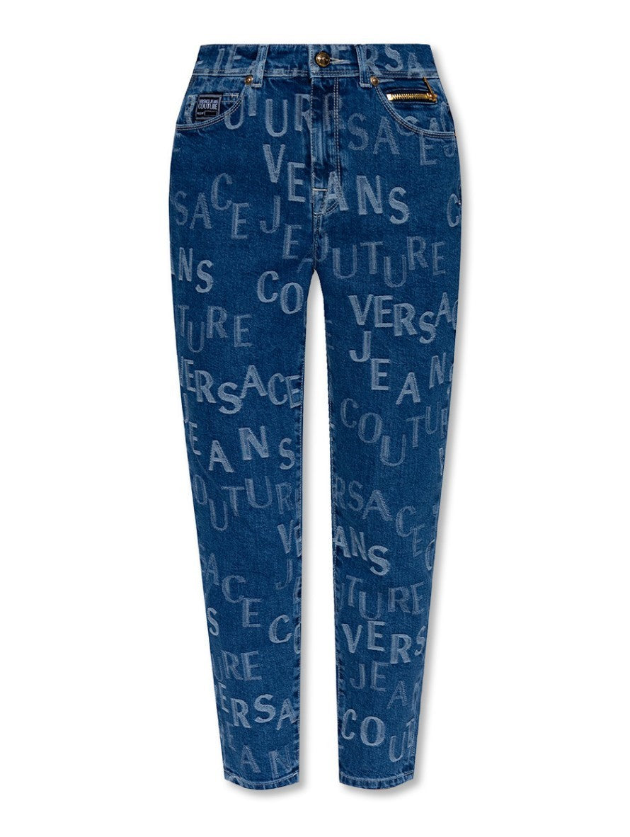 Versace Jeans Couture Jeans 72HAB5X0 - SanShopLuxury - 2022, 41, 42, Abbigliamento, Blu, Donna, Jeans, Outlet, Primavera/Estate, SS22, Versace Jeans Couture