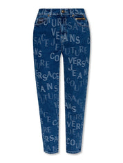 Versace Jeans Couture Jeans 72HAB5X0 - SanShopLuxury - 2022, 41, 42, Abbigliamento, Blu, Donna, Jeans, Outlet, Primavera/Estate, SS22, Versace Jeans Couture