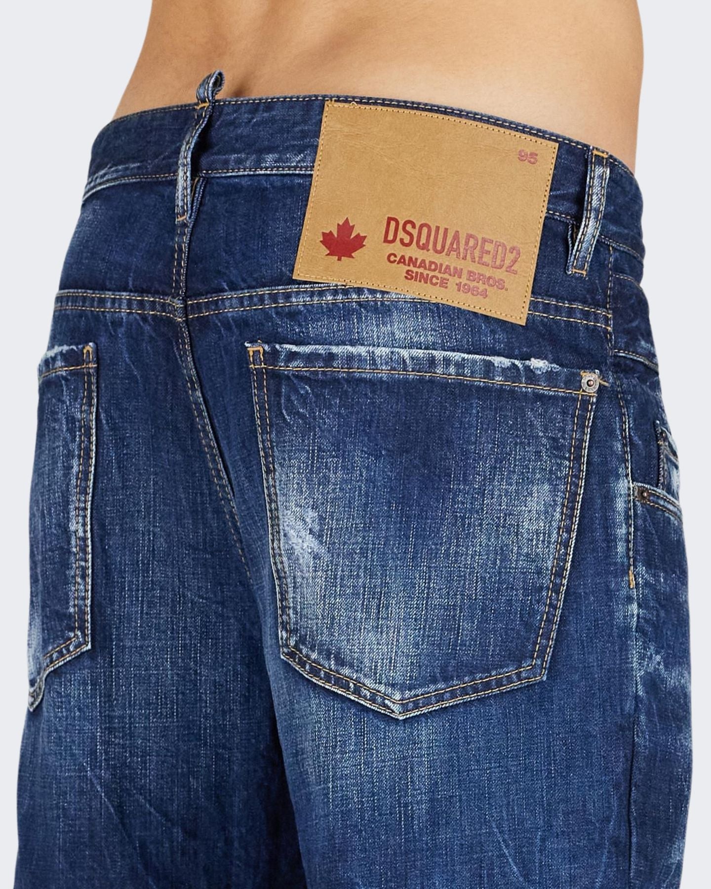 Dsquared2 Jeans S74LB1546S30309470 - SanShopLuxury - 2024, 44, 46, 48, 50, 52, 54, 56, Abbigliamento, Autunno/Inverno, Blu, Continuativo, Dsquared2, FW24, Idoneo, Jeans, Outlet, Primavera/Estate, Uomo