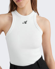 Axel Arigato Canotta A0803001 - SanShopLuxury - 2024, Abbigliamento, Autunno/Inverno, Axel Arigato, Bianco, Canotta, Continuativo, Donna, FW24, Idoneo, L, M, Outlet, Primavera/Estate, S, XL, XS