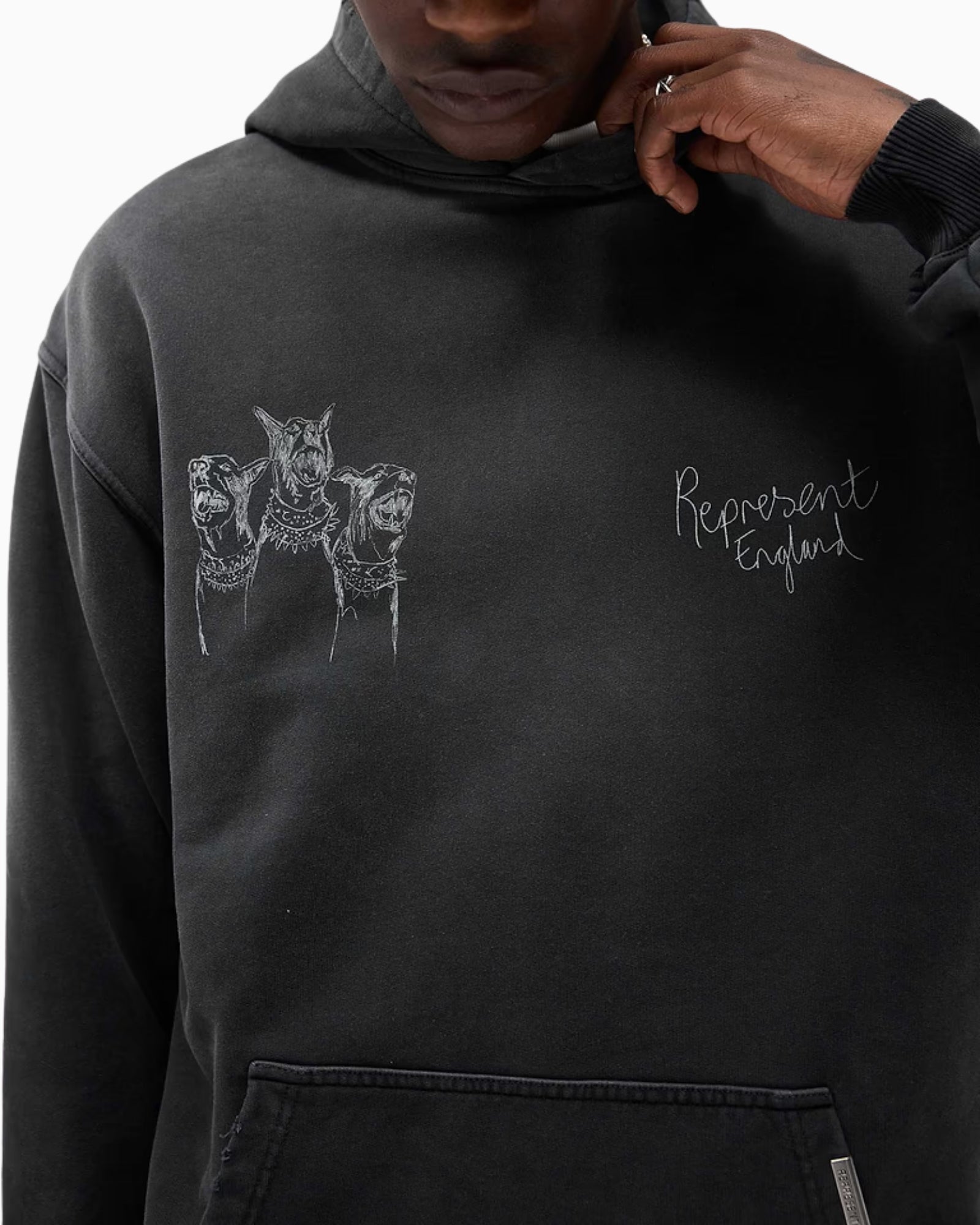 Represent Felpa MLM100556/03 - SanShopLuxury - 2025, Abbigliamento, Autunno/Inverno, Felpa, FW25, Idoneo, L, M, Nero, New, Represent, S, Uomo, XL, XXL