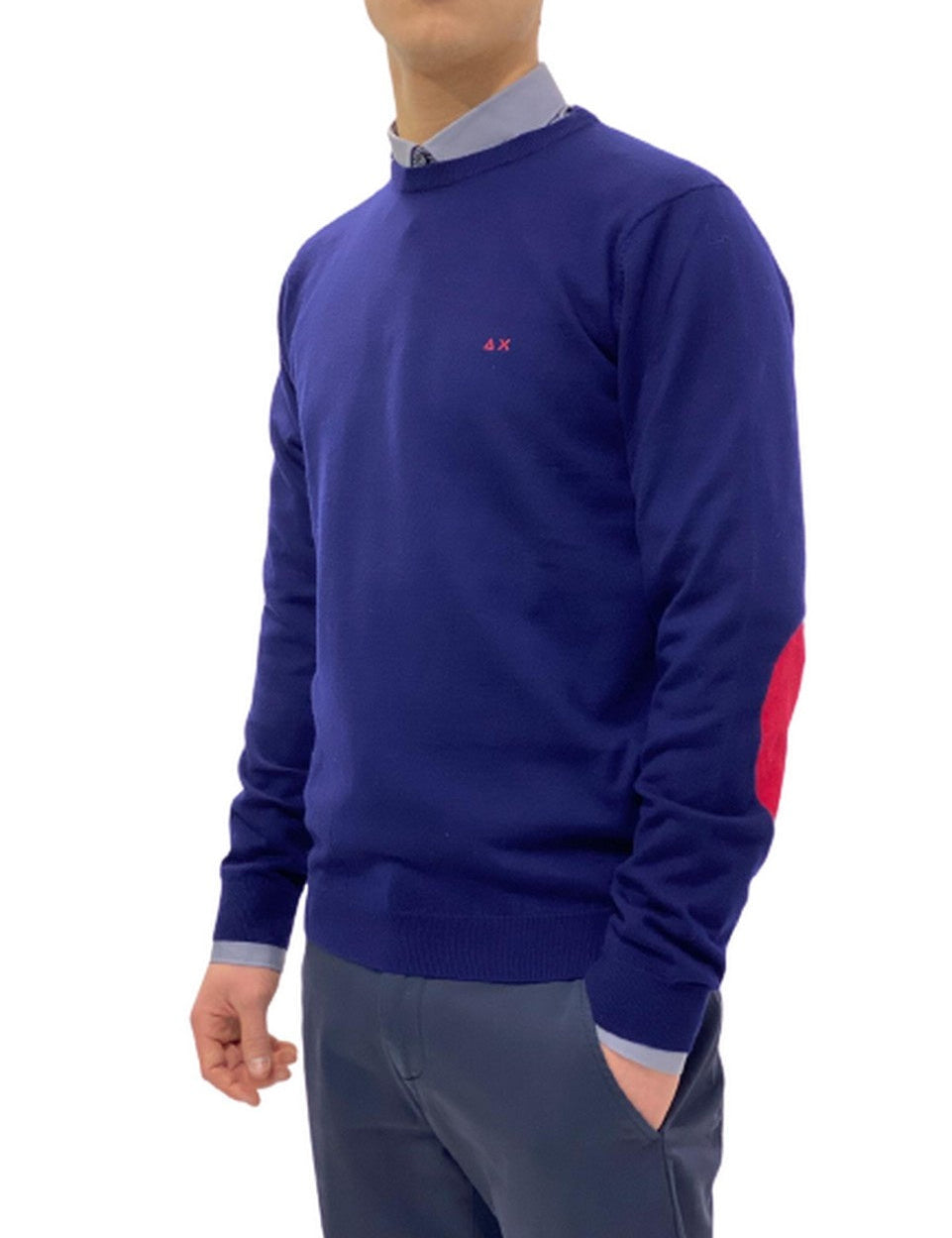 Inverno, Blu, FW18, Grigio, L, M, Maglieria, Outlet, Rosso, S, Sun 68, Uomo, Verde, Viola, Viola scuro, XXL