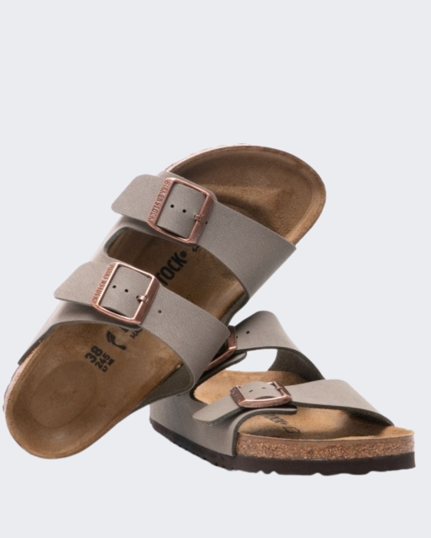 Birkenstock Sandali 151213 - SanShopLuxury - 36, 37, 38, 39, 40, 41, 42, Birkenstock, Calzature, Carry Over, Donna, New, Primavera/Estate, Sandali, Stellato, UNISEX, Uomo, Verde Stone