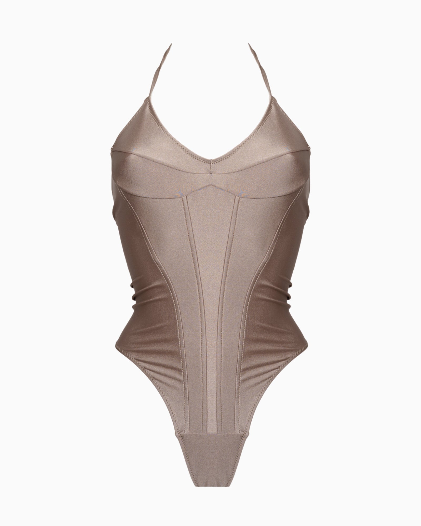 Island Coco Costume BODY GILDA-FANGO - SanShopLuxury - 2025, Abbigliamento, Beachwear, Costume, Donna, Idoneo, Island Coco, L, M, New, Primavera/Estate, S, SS25, Tortora, Ultimo