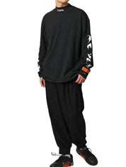 Heron Preston T-Shirt HMAB017F21JER0021001 - SanShopLuxury - -50%, 2021, Abbigliamento, Autunno/Inverno, FW21, Heron Preston, Manica lunga, Nero, Outlet, T-Shirt, Uomo, XL, XXL