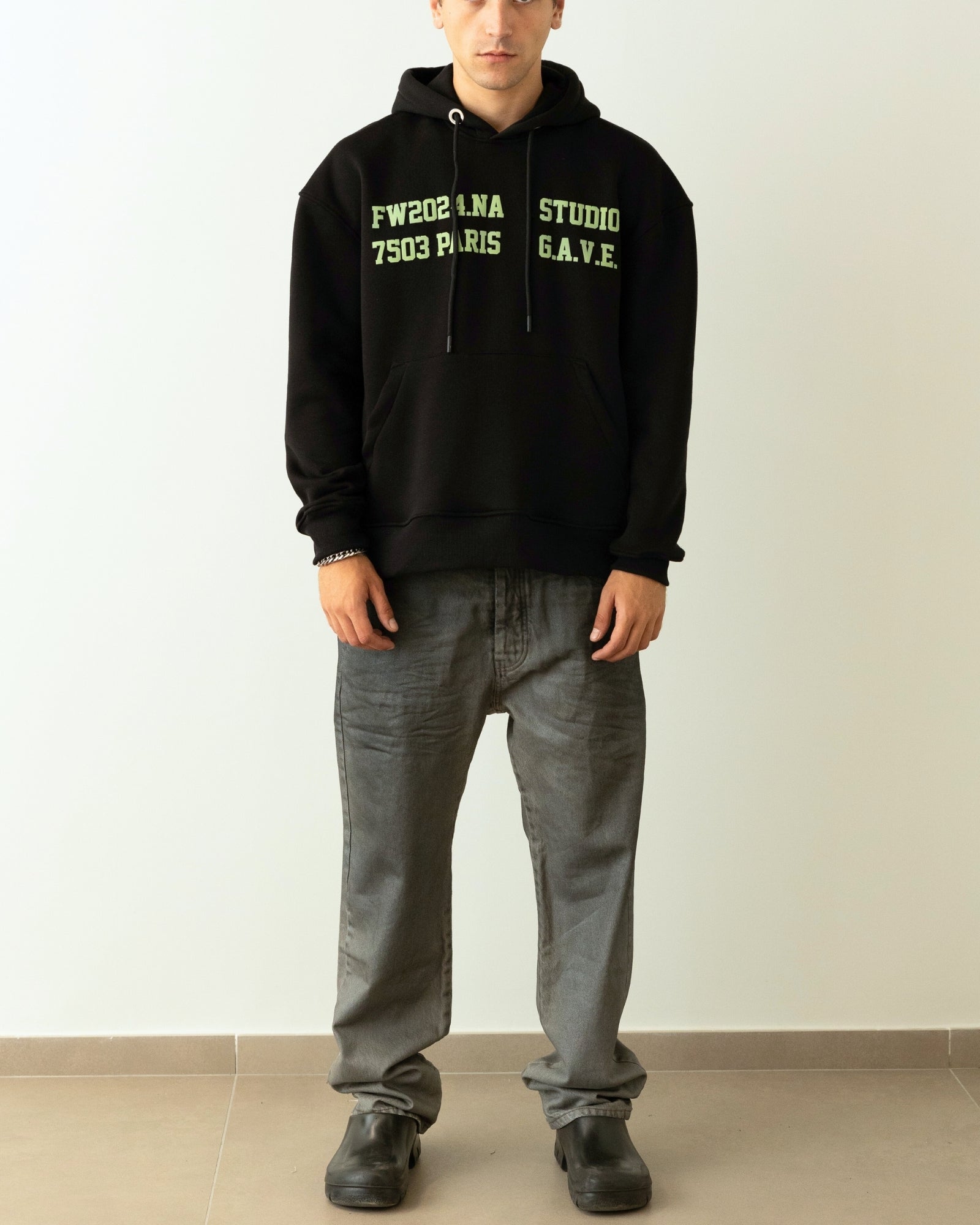 Inverno, Felpa, FW24, Gavensemble, Idoneo, L, M, Nero, Outlet, S, Uomo, XL, XXL