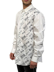 Versace Jeans Couture Camicie 71GAL2R2 NS004 - SanShopLuxury - -50%, 2021, 48, Abbigliamento, Autunno/Inverno, Bianco, Camicie, FW21, Nero, Outlet, Uomo, Versace Jeans Couture