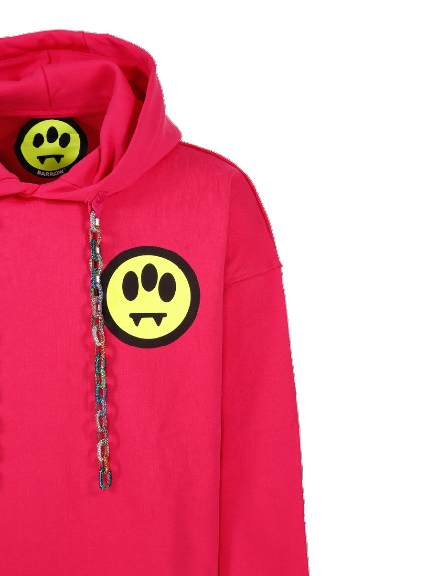 Barrow Felpa 032839 - SanShopLuxury - 2022, Abbigliamento, Autunno/Inverno, Barrow, Con Cappuccio, Donna, Felpa, FW22, Idoneo, L, M, Outlet, Rosa, S, Verde