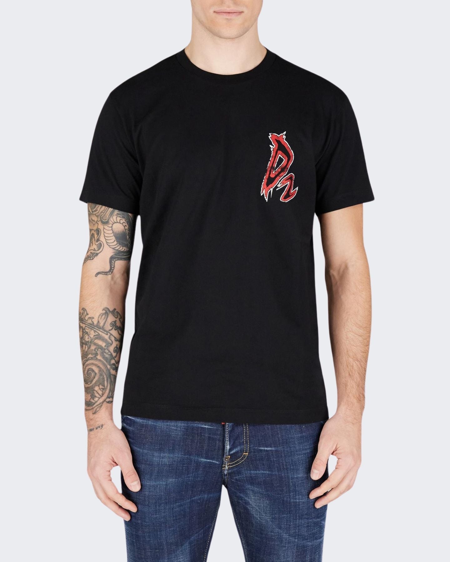 Dsquared2 T-Shirt S74GD1311D20014900 - SanShopLuxury - 2024, Abbigliamento, Autunno/Inverno, Dsquared2, FW24, Idoneo, L, M, Nero, Outlet, S, T-Shirt, Uomo, XL, XXL, XXXL