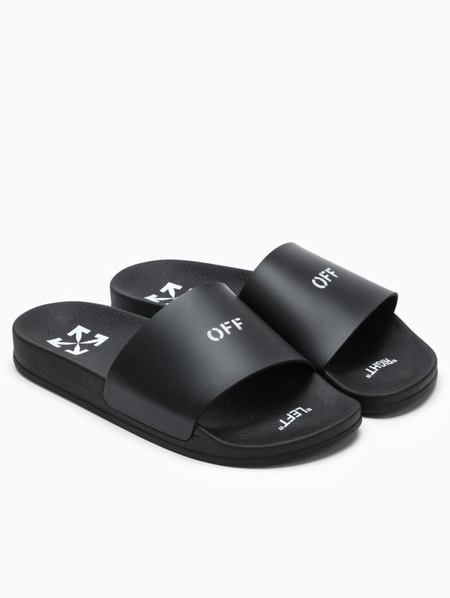 Off-White Sandali OWIC004S22MAT001 1000 - SanShopLuxury - 36, 37, 41, Beachwear, Calzature, Carry Over, Donna, Idoneo, Nero, New, Off-White, Primavera/Estate, Sandali