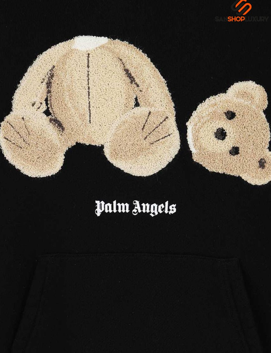 Inverno, Beige, Carry Over, Con Cappuccio, Felpa, Idoneo, L, M, Marrone, Nero, Outlet, Palm Angels, Uomo, XL