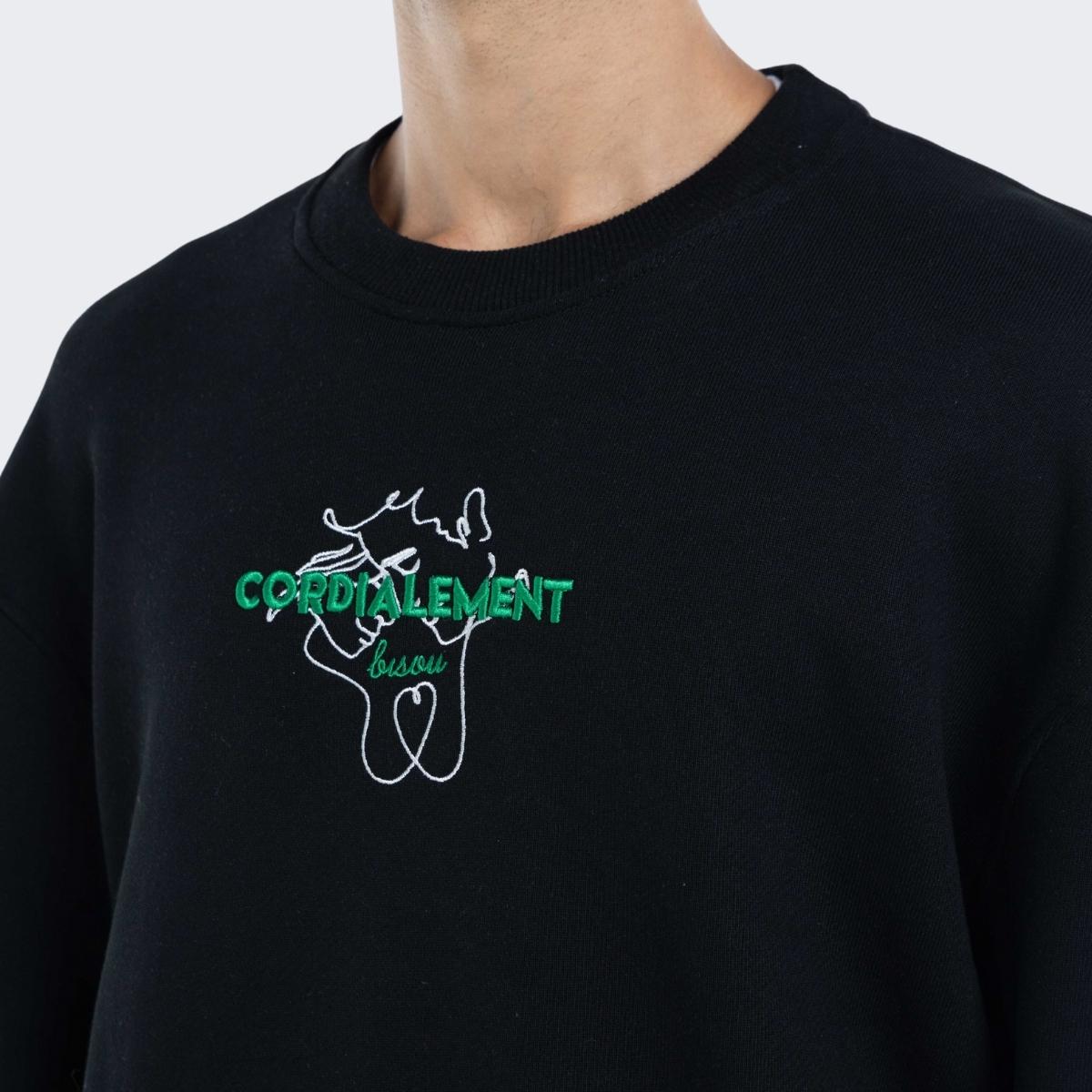 Gavensemble Felpa SWEAT08 - SanShopLuxury - 2023, Abbigliamento, Autunno/Inverno, Felpa, FW23, Gavensemble, Girocollo, L, M, Nero, Outlet, S, Uomo, XL, XXL