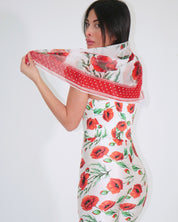 District Margherita Mazzei Foulard 5PS03-0600 - SanShopLuxury - 2025, Abbigliamento, Beachwear, Bianco, District Margherita Mazzei, Donna, Foulard, Idoneo, New, Primavera/Estate, SS25, Ultimo, Unica