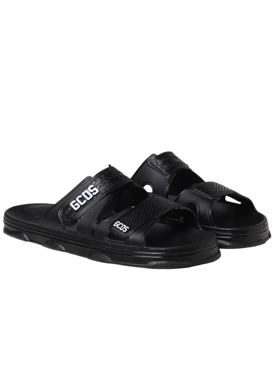 Gcds Sandali CC94M750082 - SanShopLuxury - 2022, 36, 38, 40, 41, 42, 43, 44, 45, Beachwear, Calzature, Carry Over, Ciabatte, Donna, Gcds, Idoneo, Nero, New, Primavera/Estate, Sandali, UNISEX, Uomo