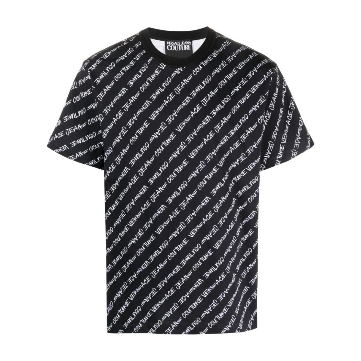 Inverno, FW23, Idoneo, L, M, Nero, Outlet, T-Shirt, Uomo, Versace Jeans Couture, XL