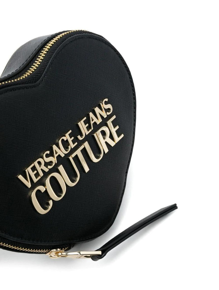 Versace Jeans Couture Borsa Da Spalla 74VA4BL6 ZS467 - SanShopLuxury - 2023, Accessori, Autunno/Inverno, Bianco, Borsa Da Spalla, Continuativo, Cuore, Donna, Idoneo, Nero, Outlet, Primavera/Estate, SS23, Unica, Valigeria, Versace Jeans Couture